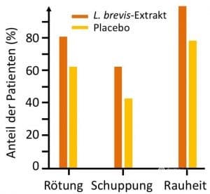 Milchsäurebakterien gegen trockene Haut